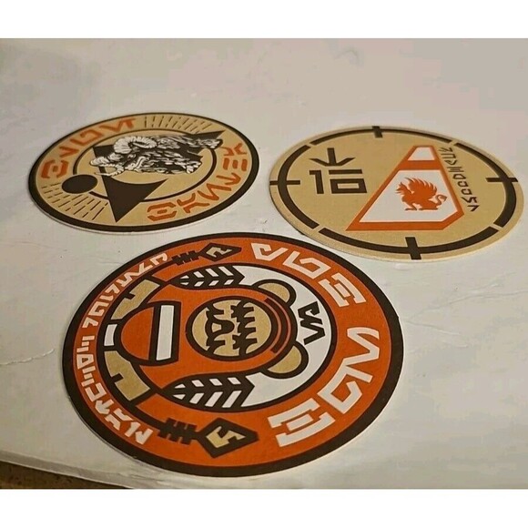 Disney Star Wars Galaxy's Edge Oga's Cantina Coasters Set of 3 Ewok RARE - Picture 2 of 6